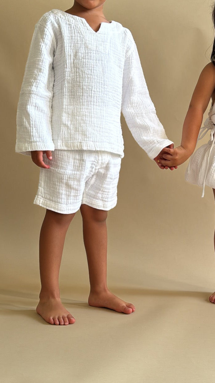 Boys Muslin Set